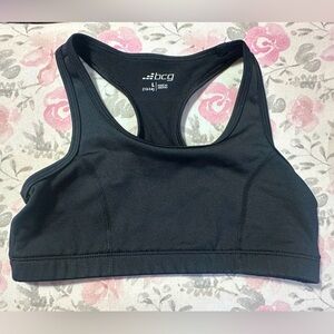 BCG Women's Classic Black Low-impact Sports Bra